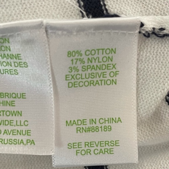 Lilly Pulitzer Shining Sea Stripe, size medium NWOT - Picture 7 of 7